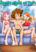 Movie Night At Tai's (Digimon) [PalComix]