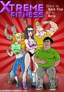 Xtreme Fitness [BlackNWhiteComics]