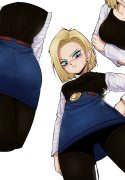 Android 18 Mini Comic (Dragon Ball Z) [TSFSingularity]