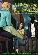 A Favor For The Homeless [IllustratedInterracial]