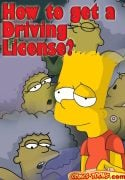 How to get a Driving License ? (The Simpsons) [Comics-Toons]