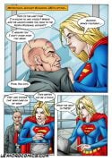 Supergirl vs. Lex Luthor: The Sexy Interrogation Session! (Supergirl) [Leandro Comics]