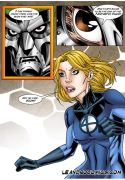 Only Invisible Woman can save the Fantastic Foursome from Dr. Doom! (Fantastic Four) [Leandro Comics]