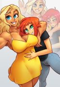 Tara & Beverly - 4koma [Nortuet]